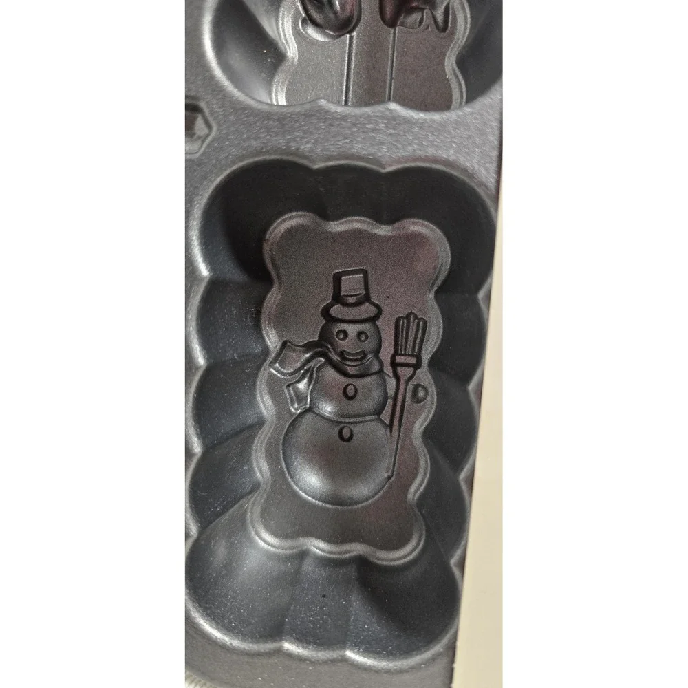 Holiday‎ Mini Baking Pan Christmas Loaf Nordic Ware Cake Pans Cast Aluminum